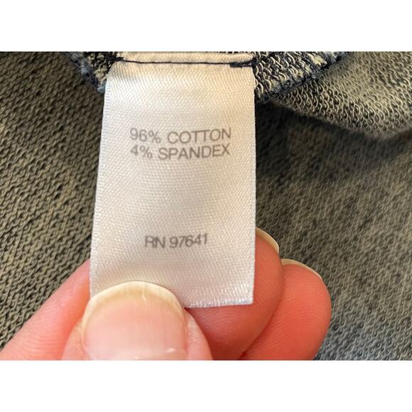 J. Jill Pure Jill Cotton Denim Chambray Zip Up Hoodie Jacket, Size XL - Picture 8 of 12